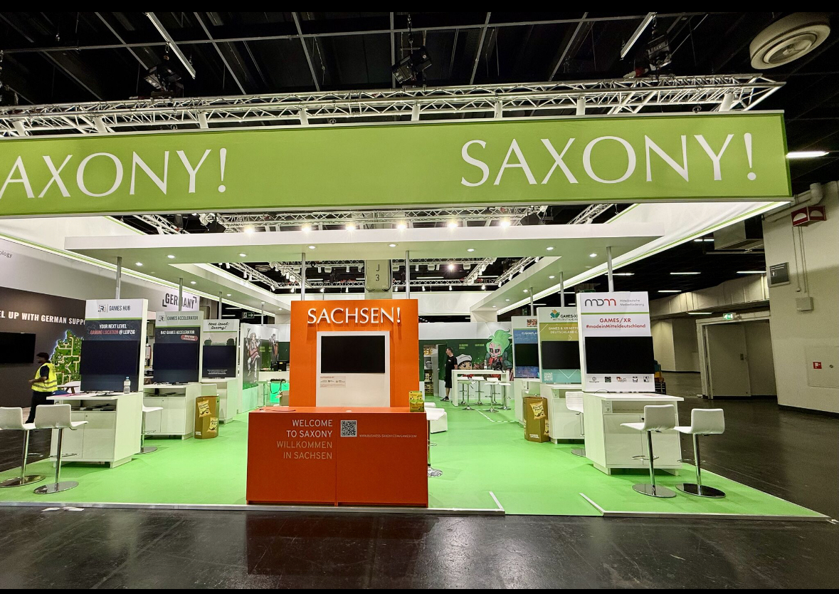 Sachsen / SAXONY! – Gemeinschaftsstand auf der Gamescom