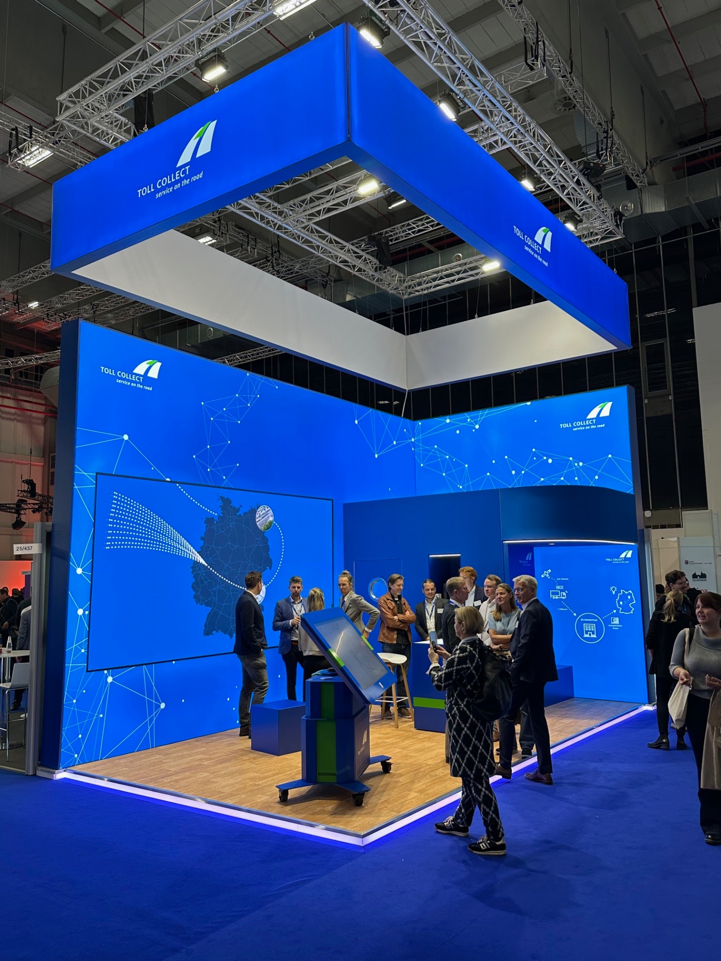 Toll Collect – Markenauftritt mit LED-Backdrop